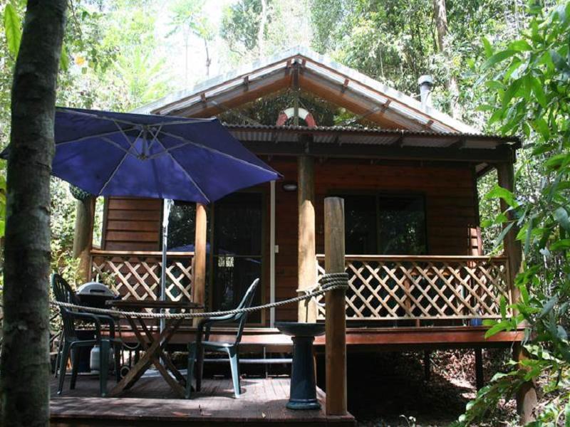 Crater Lakes Rainforest Cottages Yungaburra Bagian luar foto