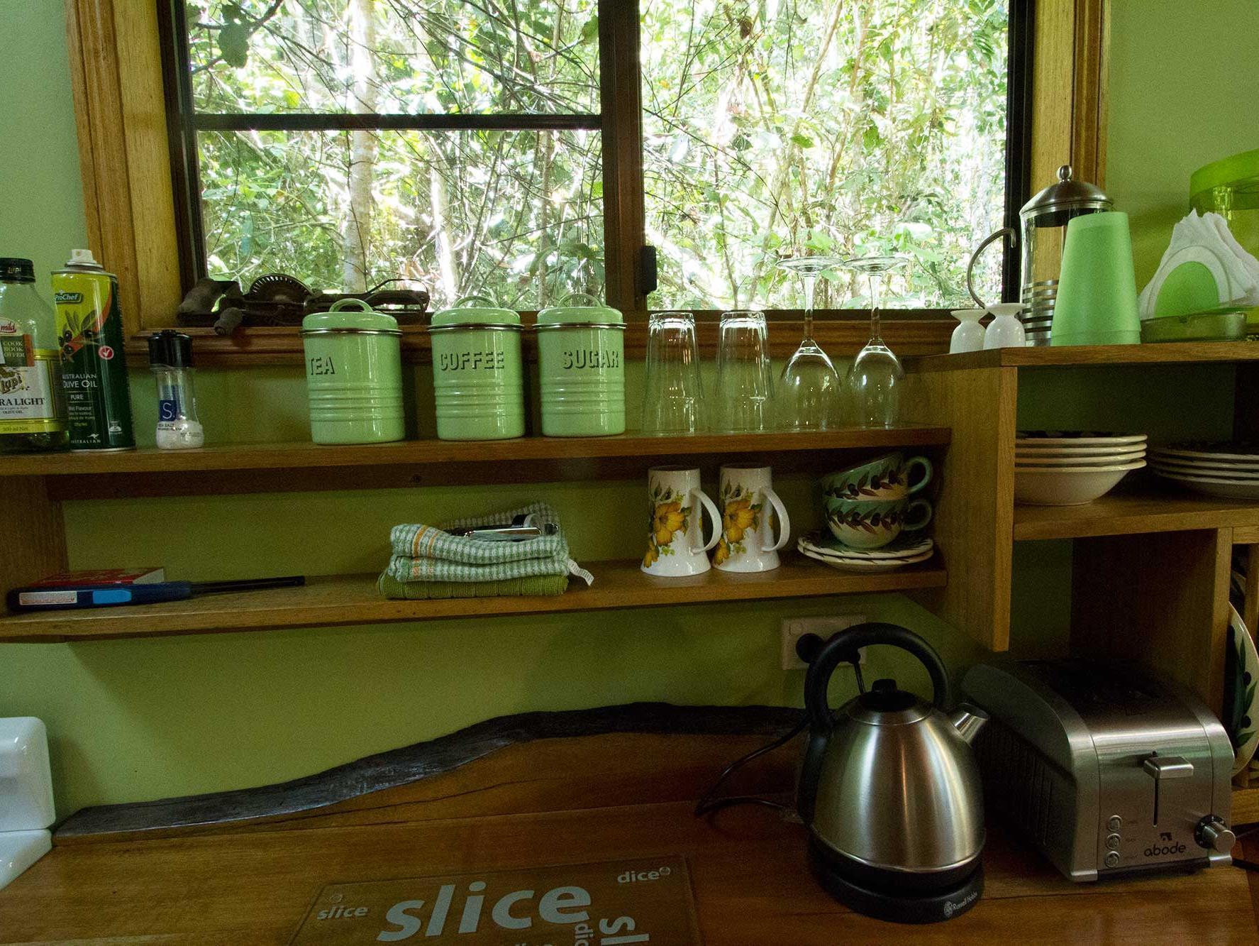 Crater Lakes Rainforest Cottages Yungaburra Bagian luar foto
