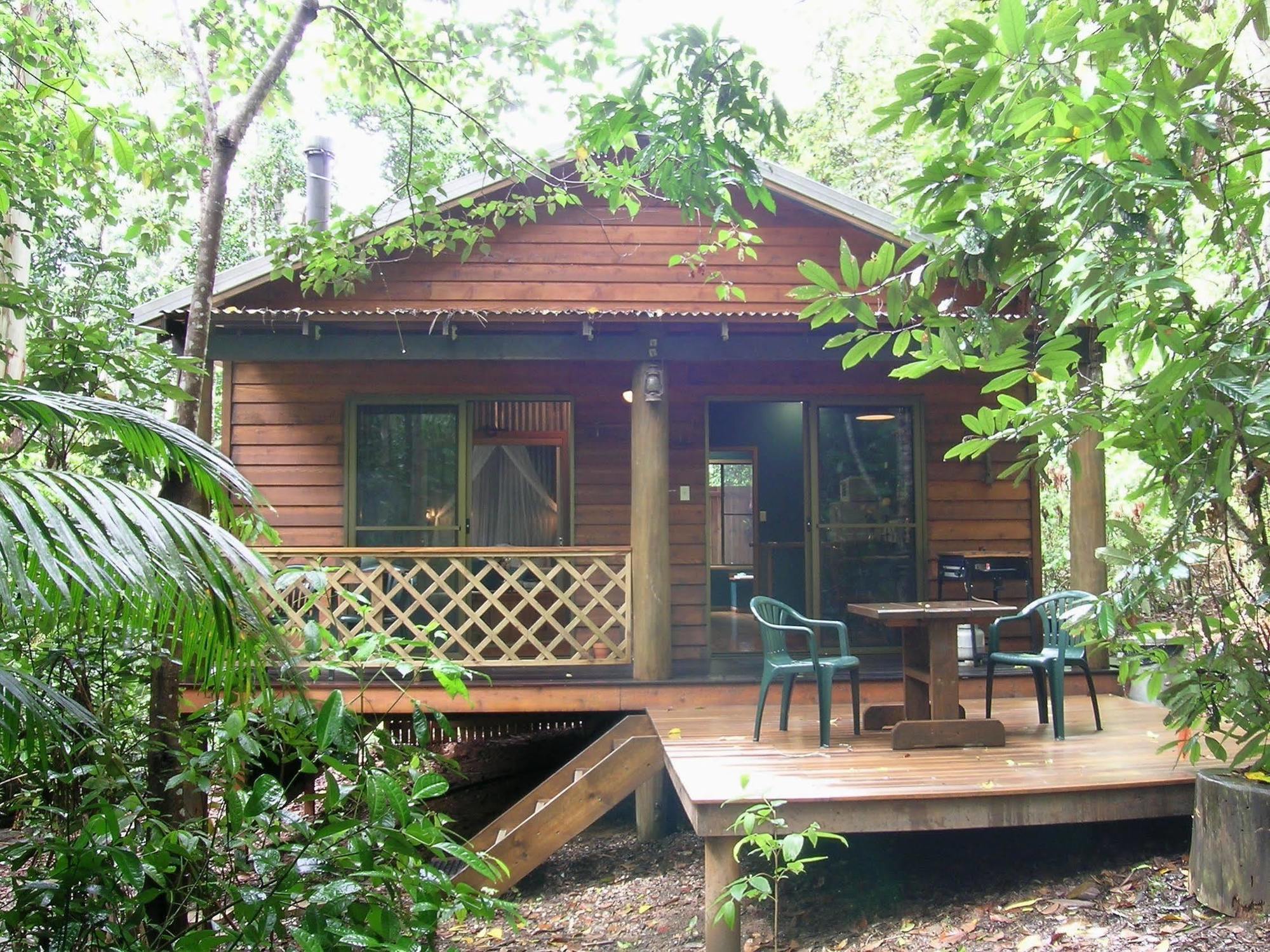 Crater Lakes Rainforest Cottages Yungaburra Bagian luar foto